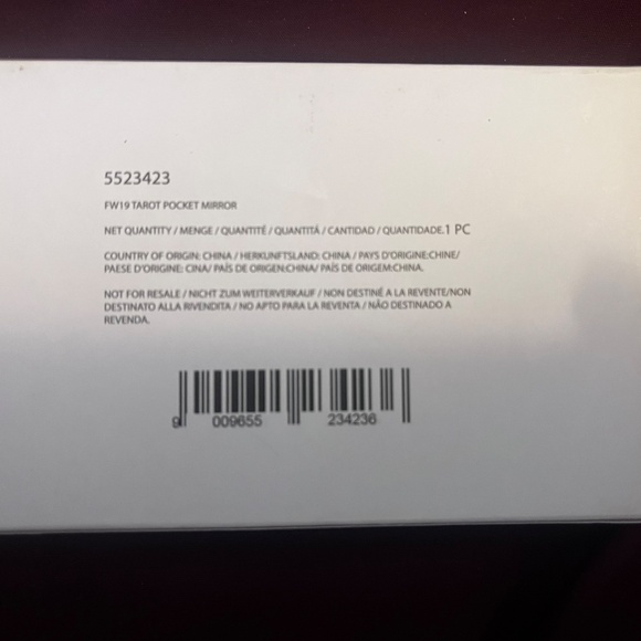 SWAROVSKI TAROT POCKET MIRROR / BRAND NEW - NEVER USED - Picture 11 of 11